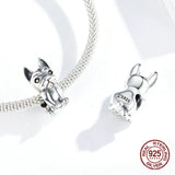 French Bulldog Charm Bracelet Beads for Women
