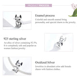 French Bulldog Charm Bracelet Beads for Women