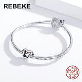 Heart Beads Yoga Position Charm Pendant for Women