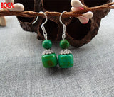 Folk Retro Earrings Female Long No Pierced Ears