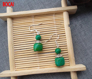 Folk Retro Earrings Female Long No Pierced Ears