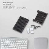 Aluminum Case for Raspberry Pi 4 Model B
