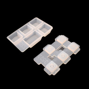 Cherry MX Gaming Keyboard Epoxy Mold - Pet Paw Silicone Keycaps