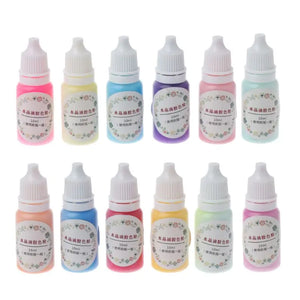 Colorful Pigment Dye Set for DIY Crafts and Jewelry Making