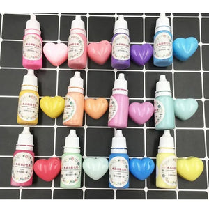 Colorful Pigment Dye Set for DIY Crafts and Jewelry Making