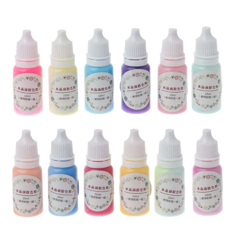 Colorful Pigment Dye Set for DIY Crafts and Jewelry Making