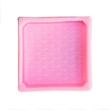 Waved Fish Pattern Resin Silicone Mold Epoxy Coaster Mold