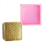 Waved Fish Pattern Resin Silicone Mold Epoxy Coaster Mold