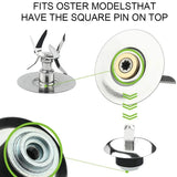 Osterizer Blender Ice Blades 4980 4961 Gasket Coupling Kit