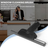 Window Nozzle Scraper Round Brush for Cleaner Moisture,Clean Slit