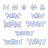 Butterfly Drop Glue Earrings Silicone Mold for Epoxy Resin DIY Craft