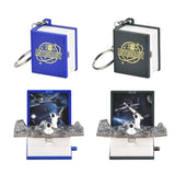 3D Mini Spaceman Keychain Toy Anxiety Stress Relief Hand Sensory Keyring