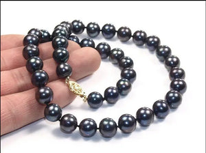 GORGEOUS 17%226-11MM TAHITIAN PEARL NECKLACE