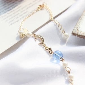 10 Pcs/Lot Women Star Moon Bracelet Jewelry Accessories