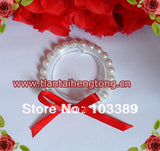 10pcs Pink Butterfly Plastic Pearl Bracelet Lot, Children Bracelet