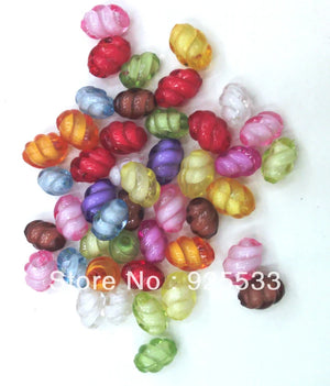 1450pcs 12mm Acrylic Jewelry Loose Beads for DIY Bracelet Necklace
