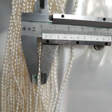 2-3mm Mini Rice Freshwater Pearl Beads Oval Shape AA