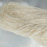 2-3mm Mini Rice Freshwater Pearl Beads Oval Shape AA
