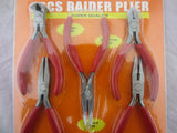 5pcs DIY Jewelry Pliers Set, Repairing Scissors, Metal Mini Cutter Tools