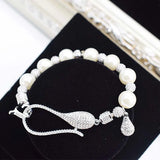 8-9mm Pearl Bracelet Micro Inlay Zircon 7.5-8inch Crystal