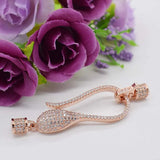 8-9mm Pearl Bracelet Micro Inlay Zircon 7.5-8inch Crystal