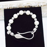 8-9mm Pearl Bracelet Micro Inlay Zircon 7.5-8inch Crystal