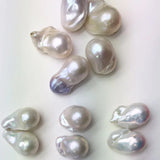 15-16mm White/Pink/Purple Baroque Pearls for Necklace Making