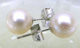 7.5MM AAAA Akoya Pearls Earrings