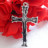 Religious Cross Pendant - Antique Silver - Special Offer
