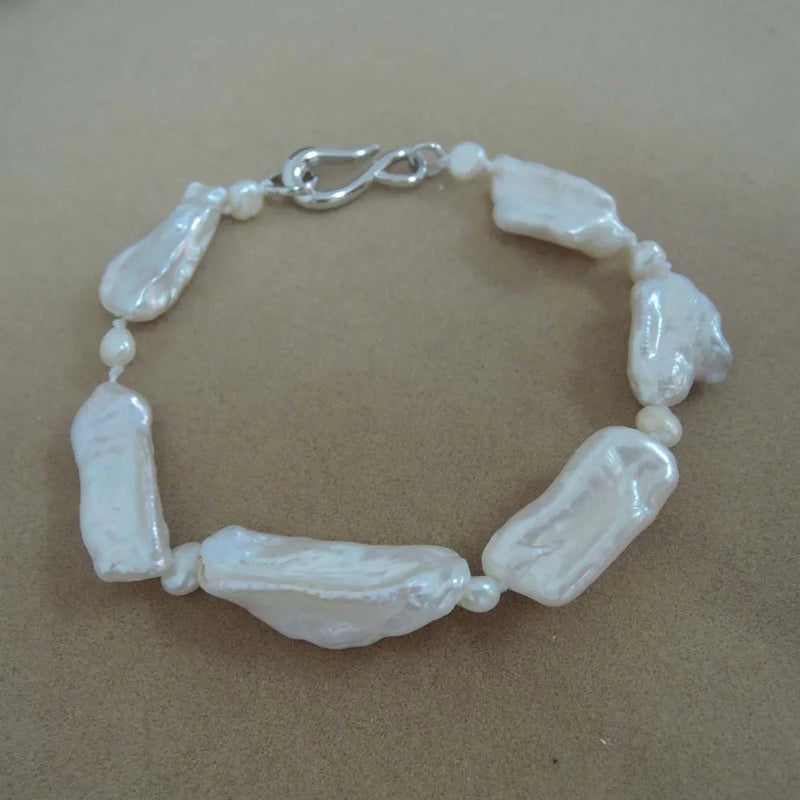 NATURE FRESHWATER Baroque PEARL BRACELET