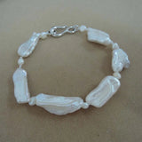 NATURE FRESHWATER Baroque PEARL BRACELET