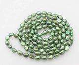 Baroque Freshwater Pearl Necklace 8-10mm Blue/Pink/White