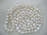 Baroque Freshwater Pearl Necklace 8-10mm Blue/Pink/White