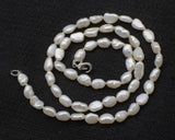 Freshwater Pearl Baroque Choker Necklace 16in Multicolor/White/Black/Gray 4-6mm