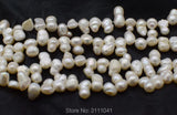 10-15mm Freshwater Pearl Side Hole Beads DIY Jewelry