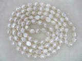 Baroque Freshwater Pearl Beads 50-Inch Nature Colors Pendant
