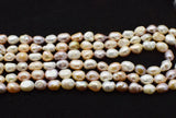 Baroque Freshwater Pearl Beads 8-9mm Pink Purple DIY Jewelry