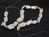 Biwa Baroque Freshwater Pearl Beads 18-25mm Loose for Jewelry Necklace