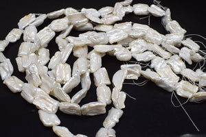 Biwa Baroque Freshwater Pearl Beads 18-25mm Loose for Jewelry Necklace