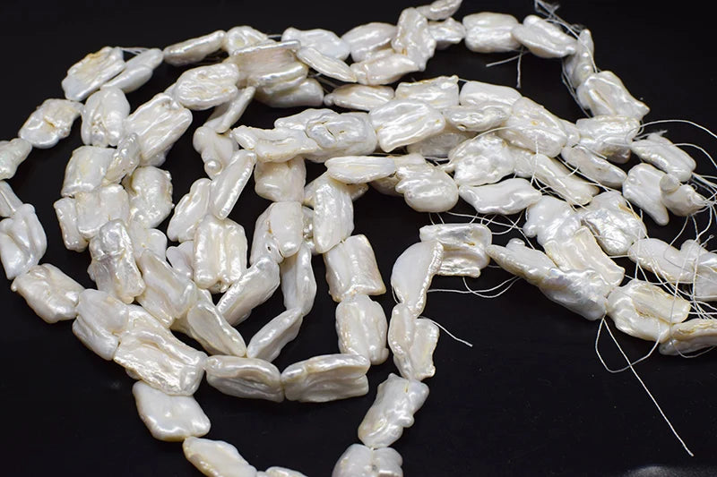 Biwa Baroque Freshwater Pearl Beads 18-25mm Loose for Jewelry Necklace