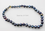Baroque Freshwater Pearl Beads 8-12mm 17-Inch Zircon Hook