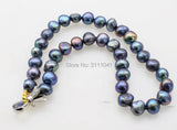 Baroque Freshwater Pearl Beads 8-12mm 17-Inch Zircon Hook