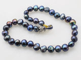 Baroque Freshwater Pearl Beads 8-12mm 17-Inch Zircon Hook