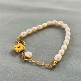 Freshwater Pearl Bracelet Adjustable Niche Bracelet Female