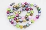 Baroque Freshwater Pearl Mixcolors 6-7mm Loose Beads for DIY Jewelry