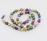 Baroque Freshwater Pearl Mixcolors 6-7mm Loose Beads for DIY Jewelry