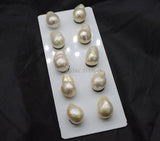 Freshwater Pearl Reborn Keshi Drop Beads for DIY Jewelry