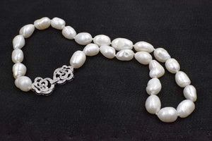 Baroque Freshwater Pearl Necklace 10-11mm 18 inch