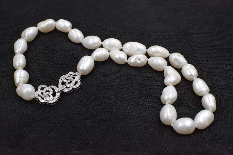 Baroque Freshwater Pearl Necklace 10-11mm 18"