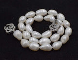 Baroque Freshwater Pearl Necklace 18inch 10-13mm Beads